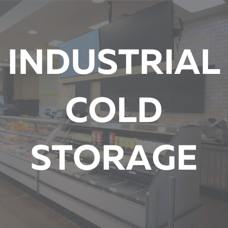 Our Work: Image of industrial cold storage unit.